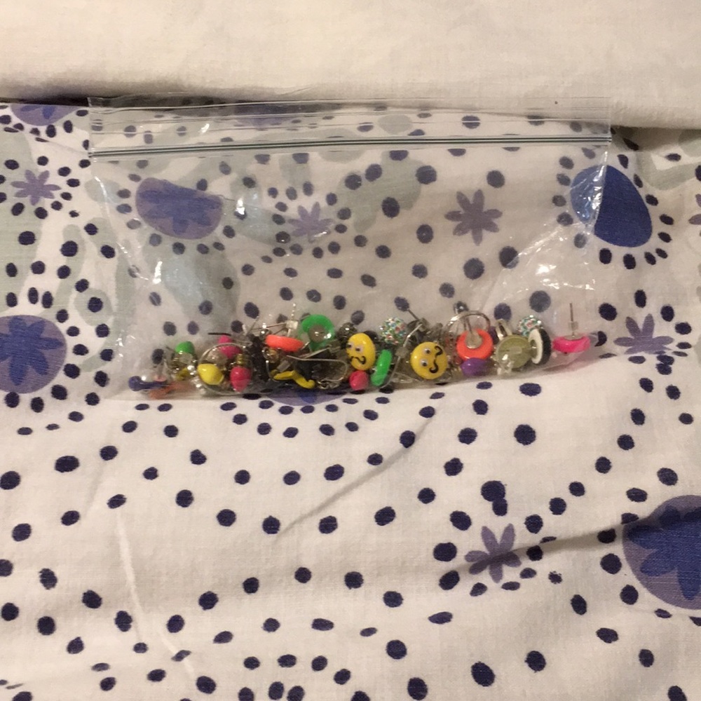 Bag of Claire’s Earrings